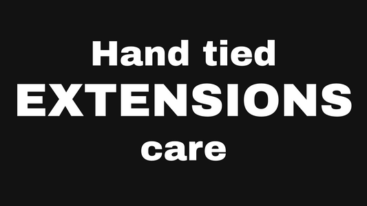 Hand tied extensions care: how to protect your rows between move-ups at Eve Salon, St. Louis MO